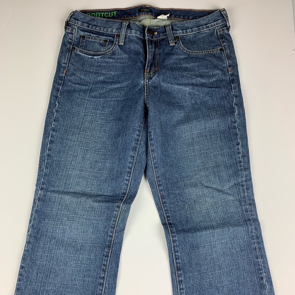 J. Crew Womens Bootcut Medium Wash Jeans